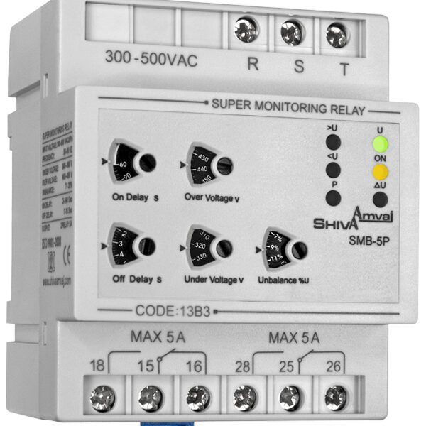سوپرکنترل فاز (بدون نول) شیوا امواج مدل SMB-5P-13B3