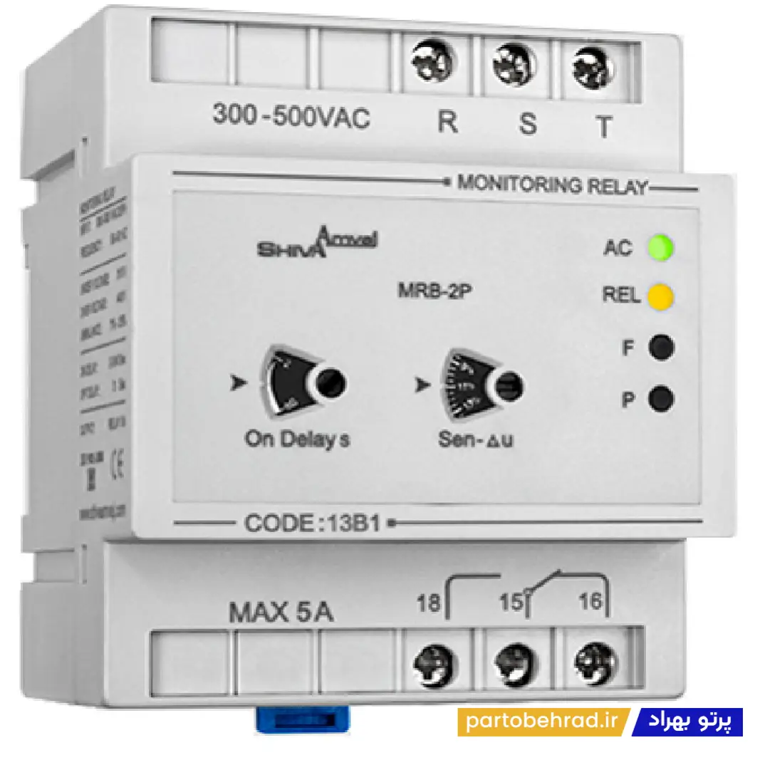 کنترل فاز بدون نول شیوا امواج مدل MRB-2P