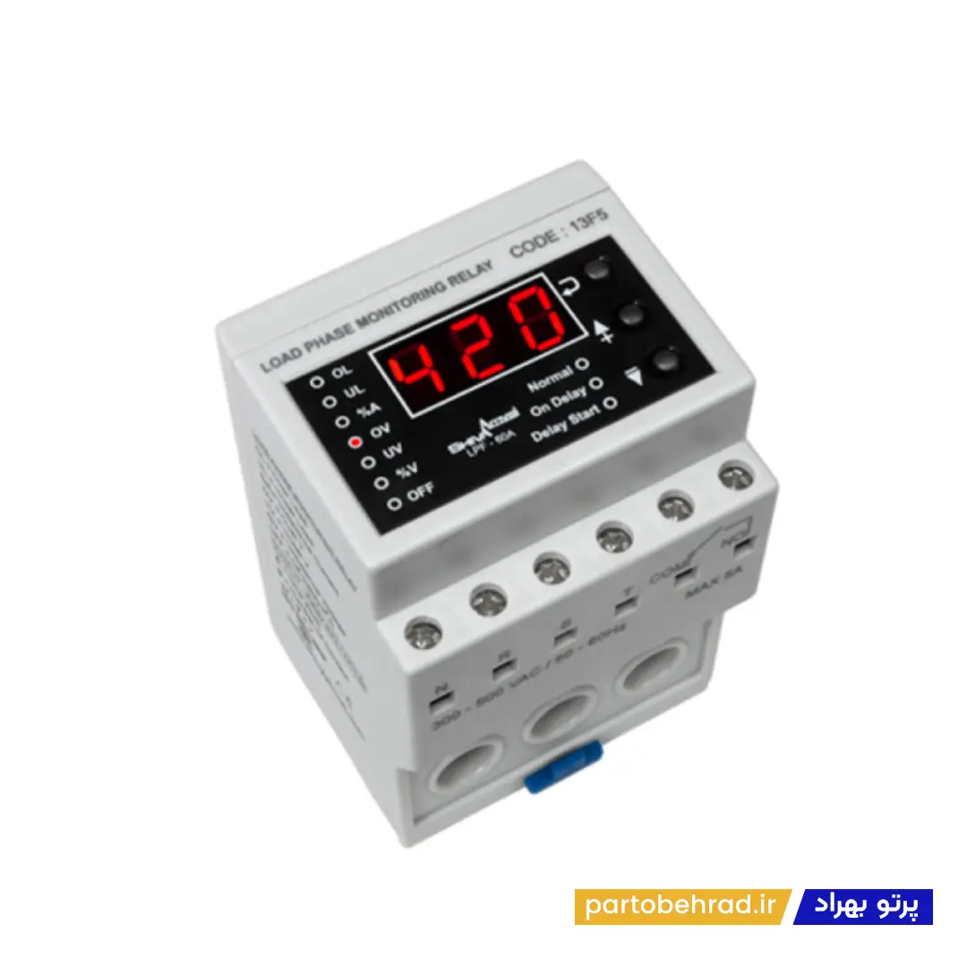 کنترل بار دیجیتال 60A-1 شیوا امواج مدل DLF-60A