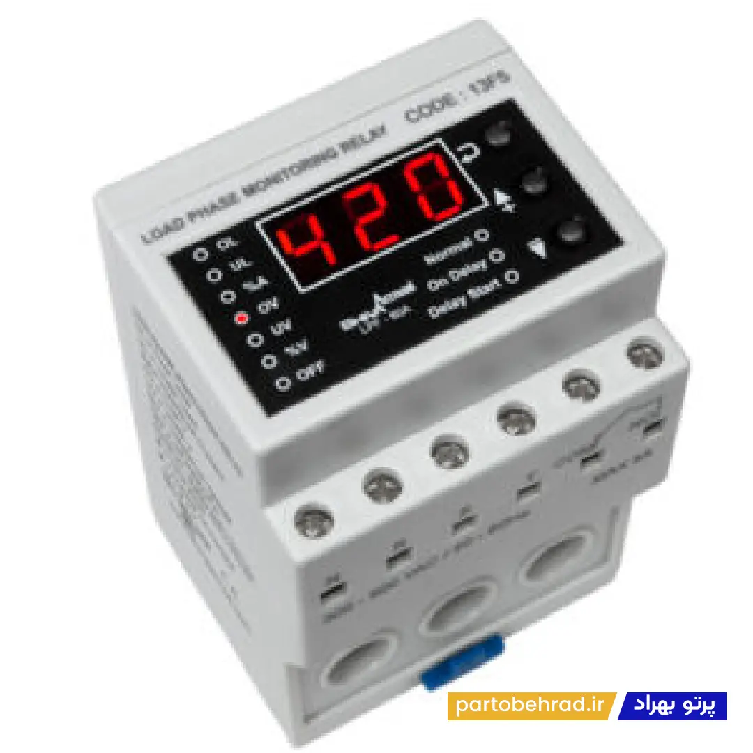 کنترل فاز بار 1 تا 60 آمپر شیوا امواج مدل LPF-60A