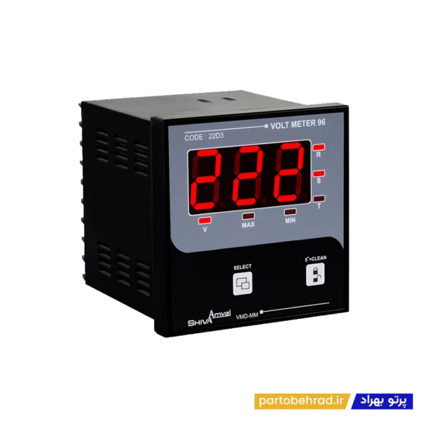 ولت متر تکی 96 دیجیتال شیوا امواج مدل VMD-MM 22D3