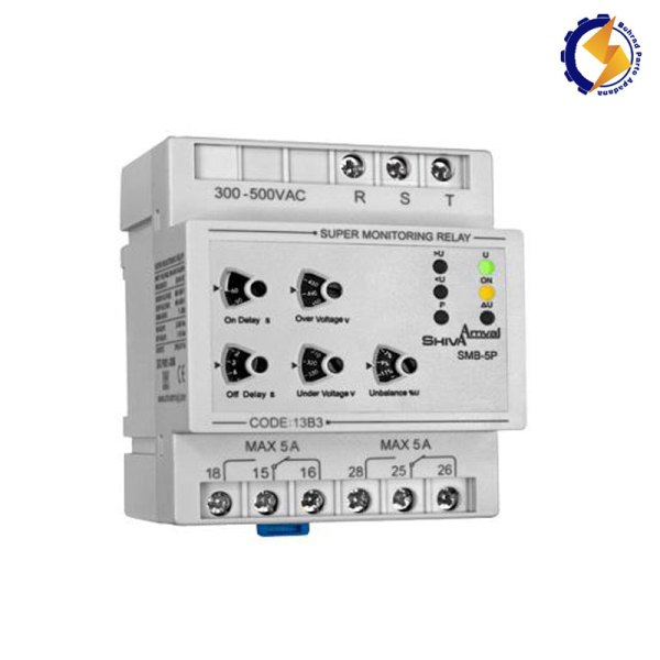 سوپرکنترل فاز (بدون نول) SMB-5P 13B3 شیوا امواج
