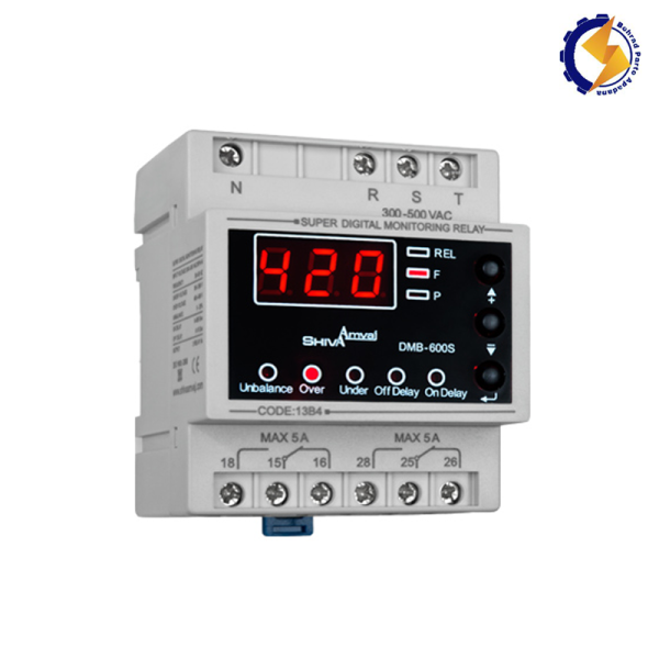 سوپر کنترل فاز دیجیتال DMB-600S 13B4 شیوا امواج
