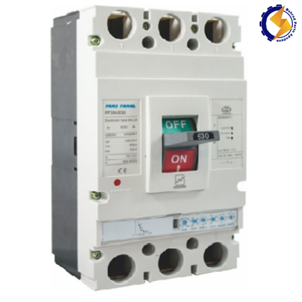 کلید اتوماتیک کامپکت قابل تنظیم مدل PF3N-Int 630 پارس فانال