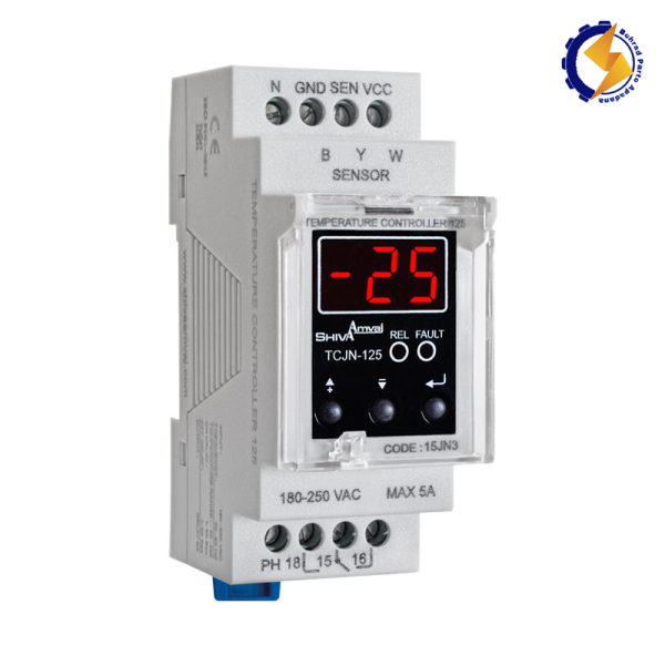 ترموستات 50-125 سنسور دار TCJN-125 15JN3 سریN شیوا امواج