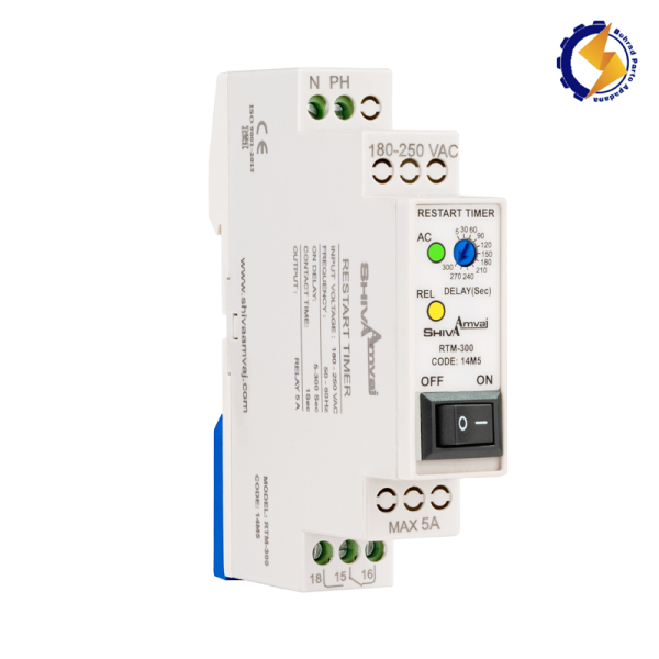 تایمر استارت مجدد RTM-300 14M5 سری M شیوا امواج