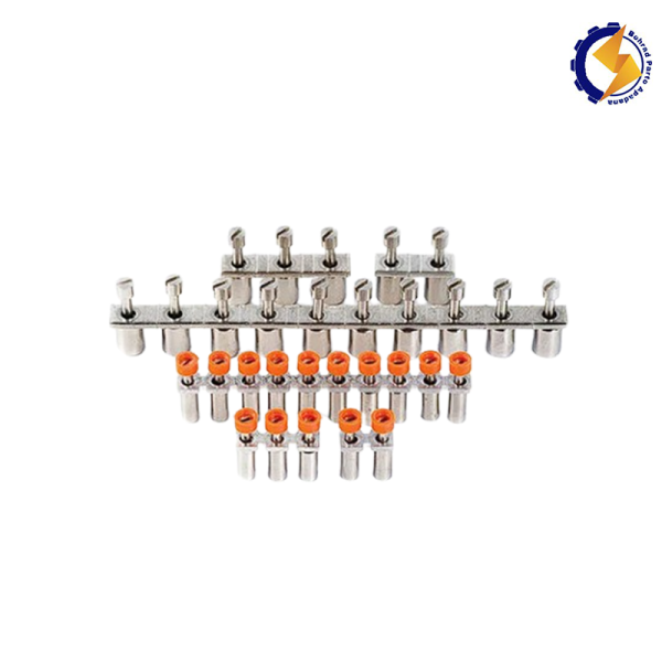 جامپر مدل PFJ 2.5mm پیچی نصب از بالای ترمینال فلزی پارس فانال