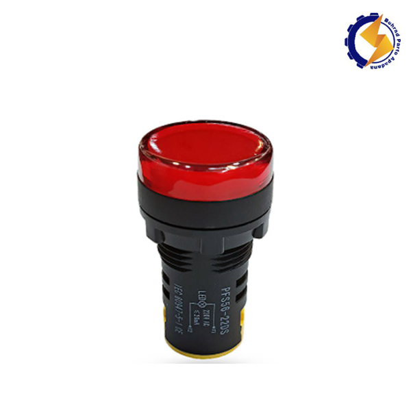 چراغ سیگنال قطر 22 میلی آژیردار متر مدل PFS-56 قرمز پارس فانال