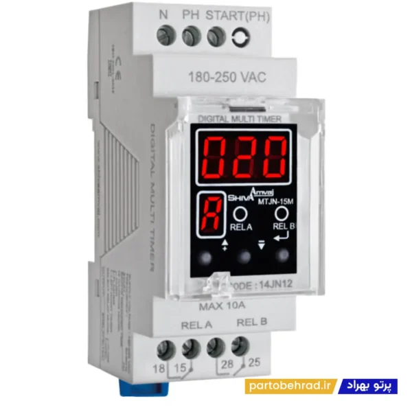 مولتی تایمر انالوگ سری N شیوا امواج مدل MTJN-60