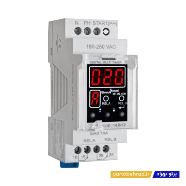 تایمر همه کاره مولتی تایمر سری N شیوا امواج مدل MYJN-15M