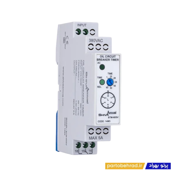 تایمر کلید روغنی سری M شیوا امواج مدل BTM-60SV 14M3