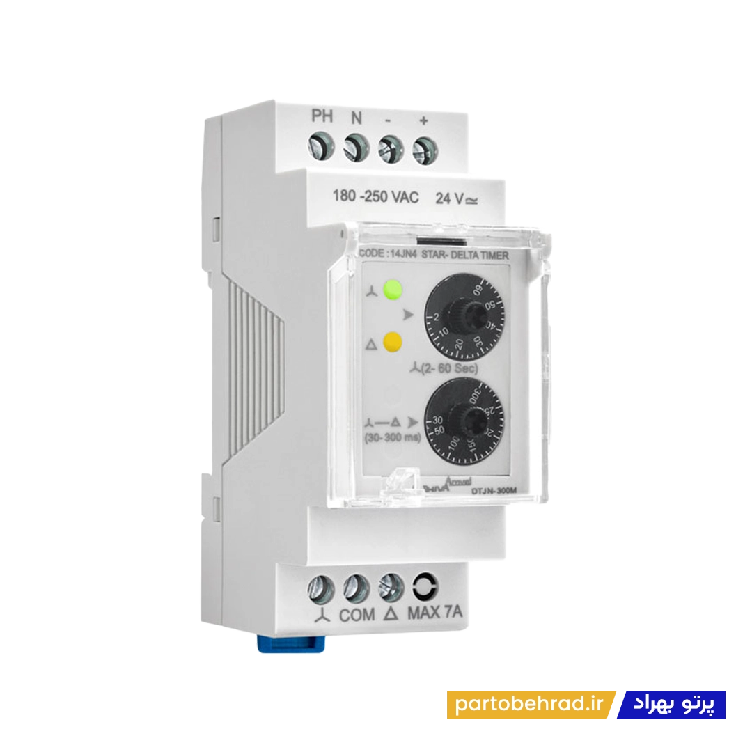 تایمر ستاره مثلث سری N شیوا امواج مدل DTJN-300M 14JN4