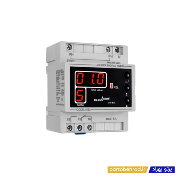 سوپر تایمر دیجیتال شیوا امواج مدل DTB-8MA 14B2