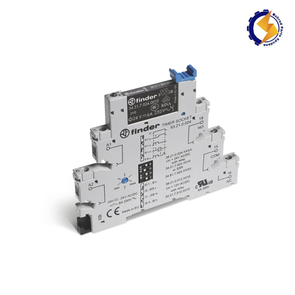 تايمر PLC 382100240060 فوق باريک 24 ولت DC/AC فیندر