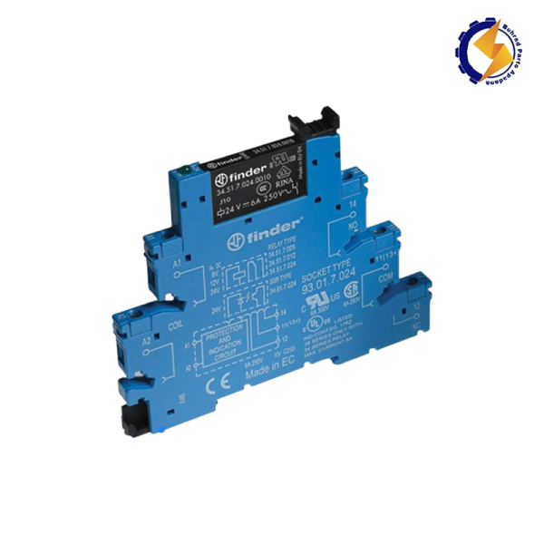 ماژول رله PLC ولت 240 AC يک كنتاكت چنج اور 385182400060 فیندر