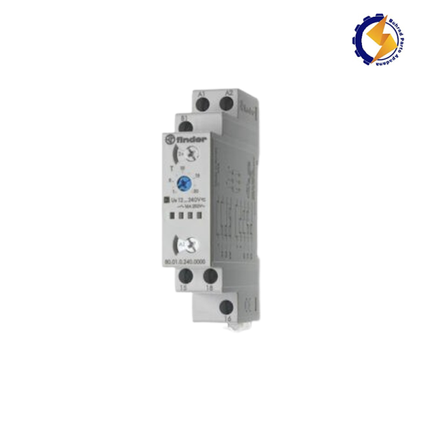 تايمر 830202400000 مولتی فانکشن مولتی ولتاژ 10 روزه دو كنتاكت -قابلیت تنظیم با پتانسیومتر فیندر