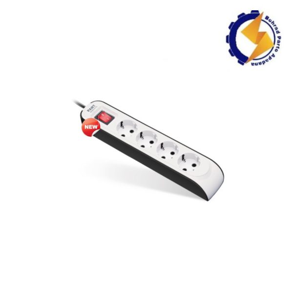 چهار خانه ارتدار با کلید و کابل 1.8 متری مدل (پارت) پارت الکتریک