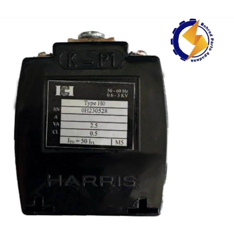 ترانس جریان 400 آمپر قدرت 2.5 ولت آمپر تیپ H1 ثانویه 5 آمپر کلاس یک هریس