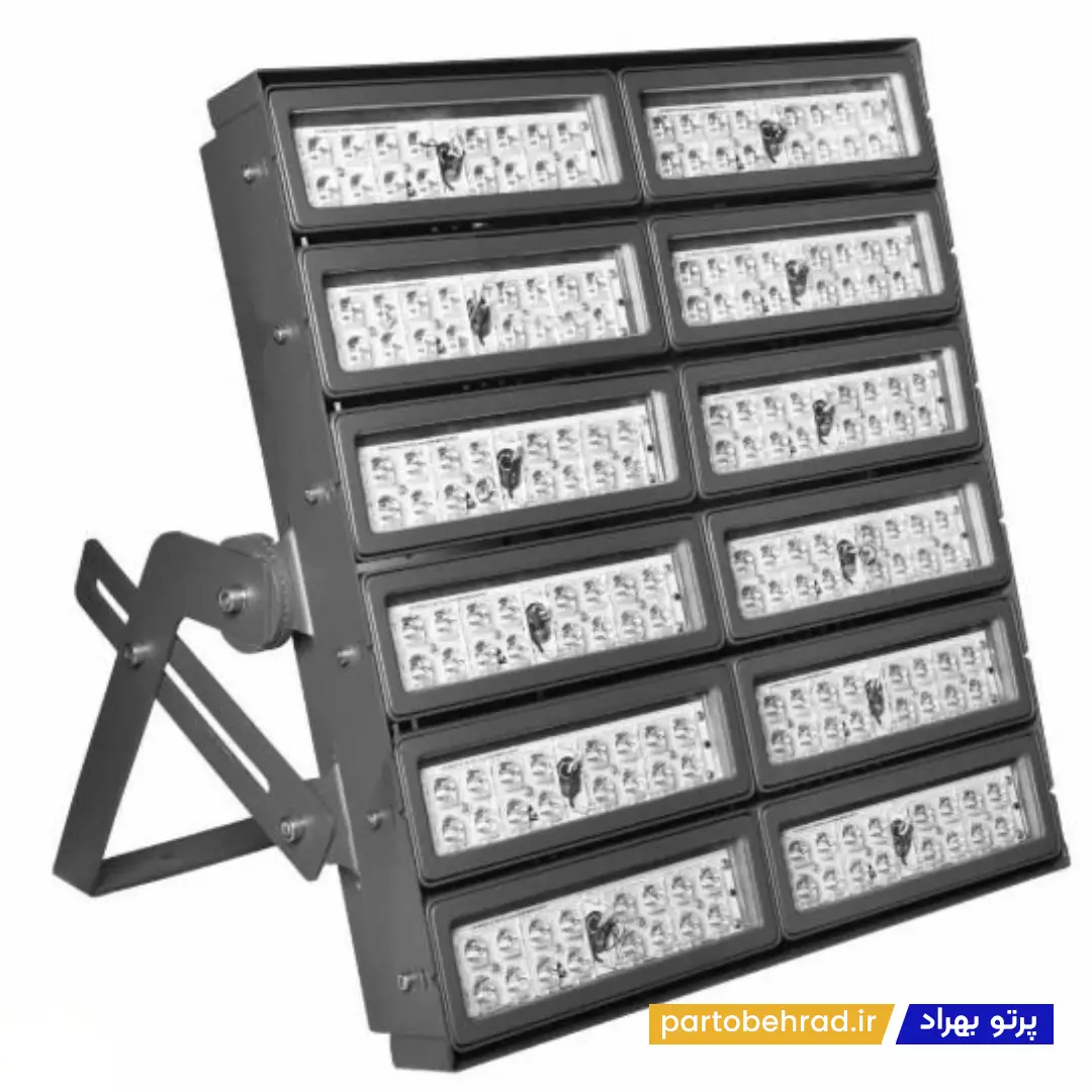 led-floodlight-matris-26-1000w-golnoor (2) پروژکتور ال ای دی 1000وات 2 در 6 گلنور مدل ماتریس