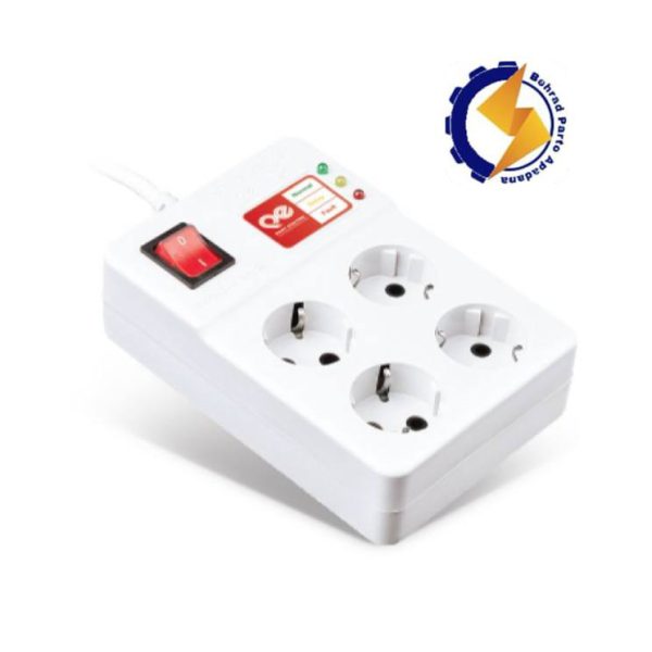 محافظ 4 خانه کامپیوتر آنالوگ کابل 5 متر پارت الکتریک