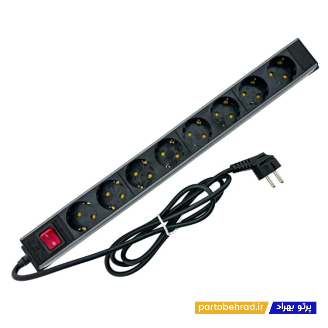 rack-mount-8way-1-8m-cable-parsa-model-part-electric