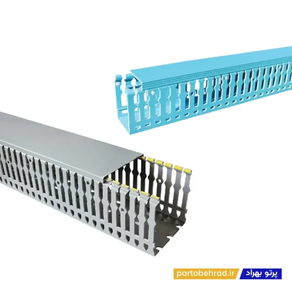 داکت صنعتی شیاردار سایز 25 در 60 رعد مدل RWD 25*60