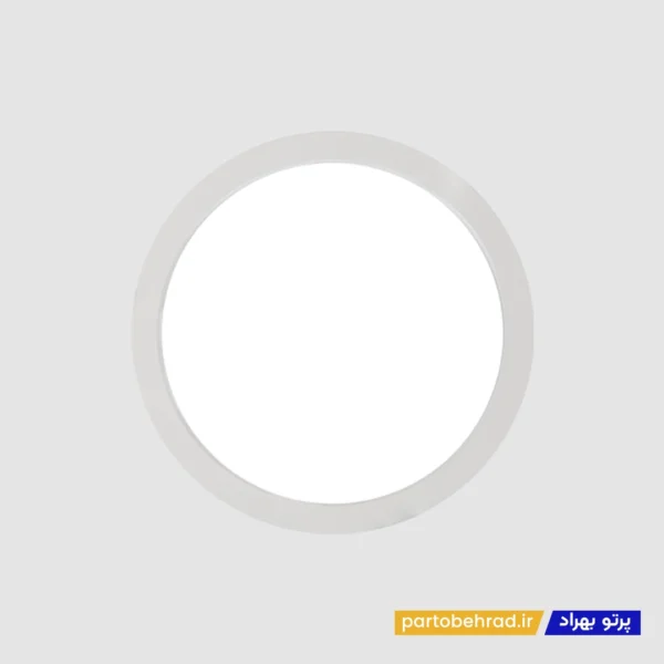 چراغ دانلایت هلنا توکار با دیفیوزر شیری ساتن دهانه 20 سانتی متر مازی نور