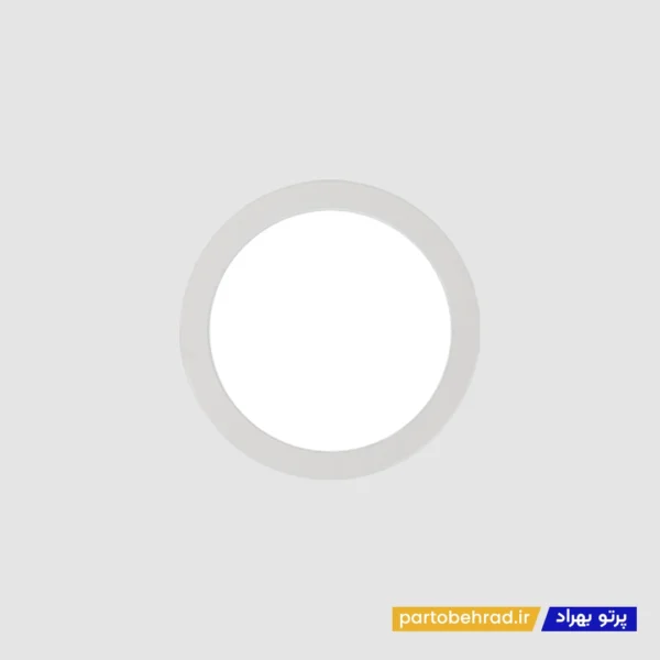 چراغ دانلایت هلنا توکار با دیفیوزر شیری ساتن دهانه 15 سانتی متر مازی نور