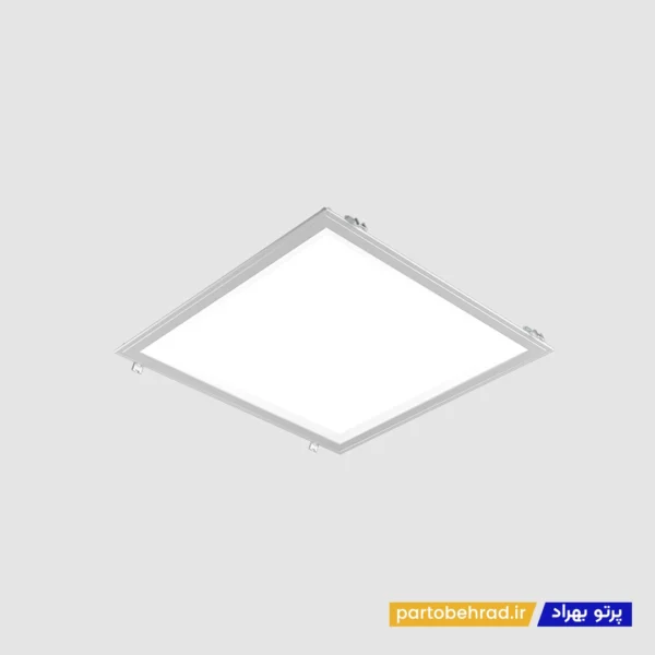 چراغ توکار اپتیلد 60 در 60 با صفحه سفید ساتن برای سقف یکپارچه مازی نور