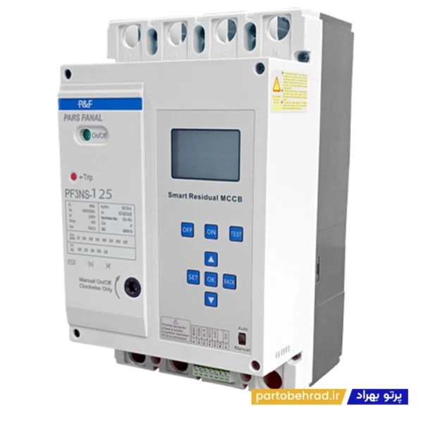 کلید اتوماتیک هوشمند قابل تنظیم الکترونیکی 800 آمپر پارس فانال مدل PF3NS 800