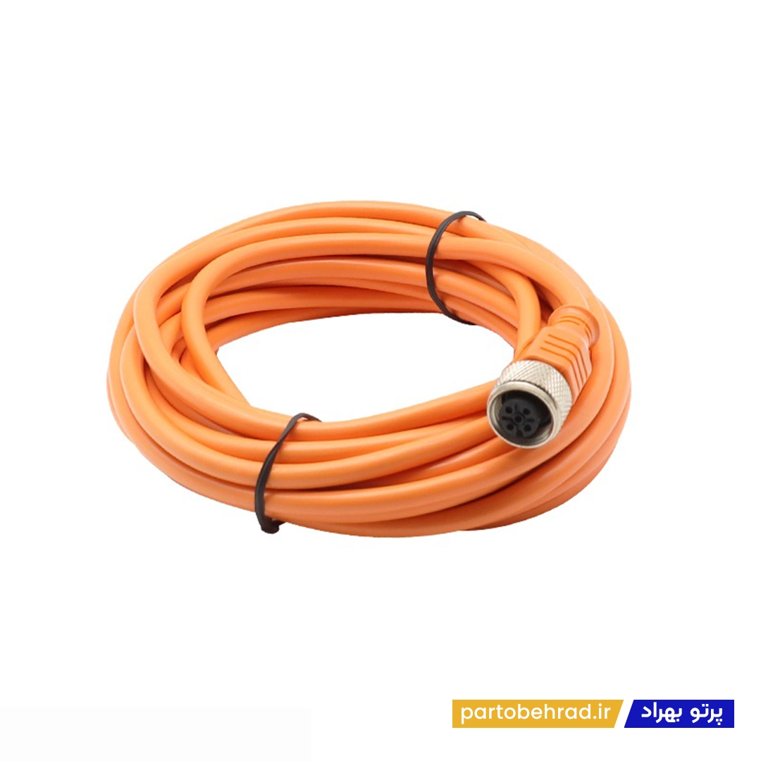 کابل سنسور M12 مادگی بدون چراغ زاویه دار