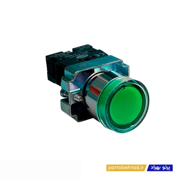 شستی فرمان استارت چراغدار فلزی JBH