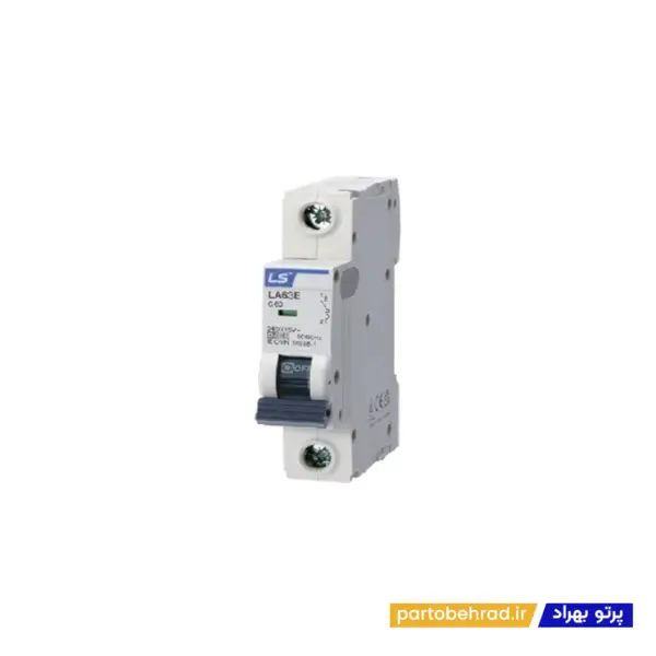 کلید مینیاتوری 1 پل 2 آمپر ، 6 کیلو آمپر LS مدل MCB سری BKJ-LA